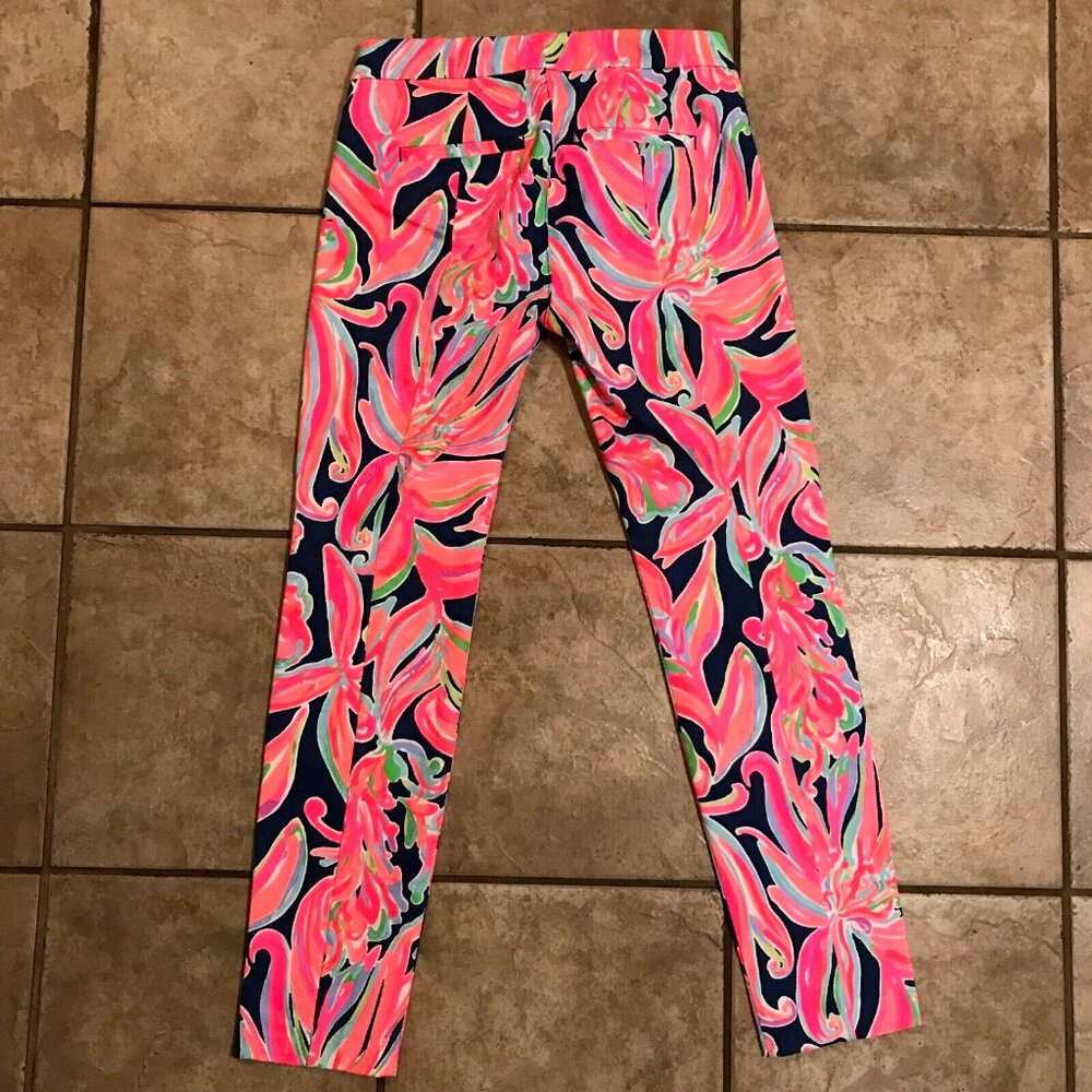 Lilly Pulitzer Kelly Skinny Ankle Pants Banana Flambé NWT - Picture 5 of 13